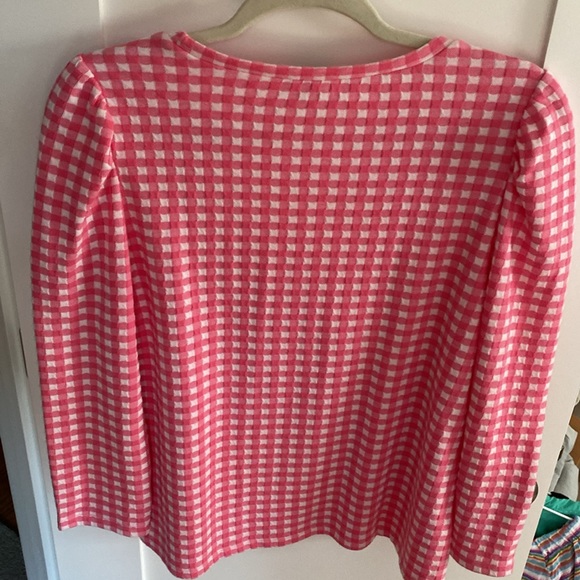 New shirt with tag, pink gingham - Picture 2 of 3